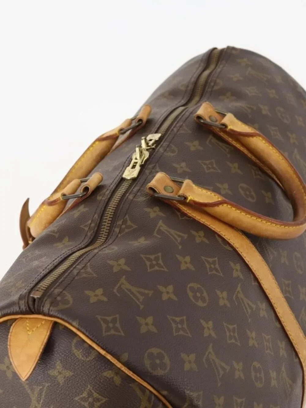 LOUIS VUITTON Monogram Keepall 50 Boston Bag M41426 LV Auth ka4255